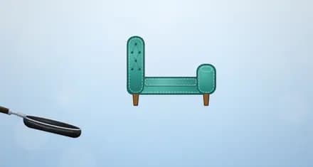 Level 24 of Weird Sausage Flop: Comfy Armchair