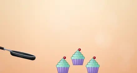 Level 29 of Weird Sausage Flop: Cupcake Trio