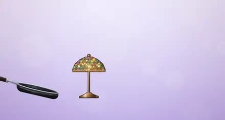 Level 39 of Weird Sausage Flop: Stained-Glass Lamp