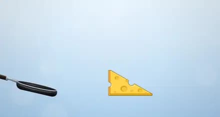 Level 44 of Weird Sausage Flop: Cheese Wedge