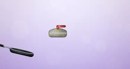 Level 87 of Weird Sausage Flop: Curling Stone