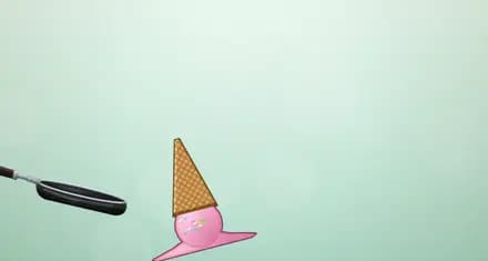 Level 94 of Weird Sausage Flop: Dropped Cone